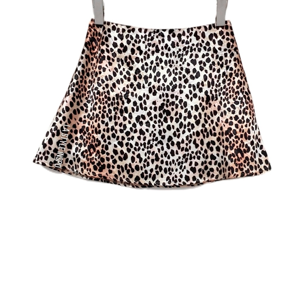 Princess Polly Satin Silky Mini Skirt A Cut Size 4